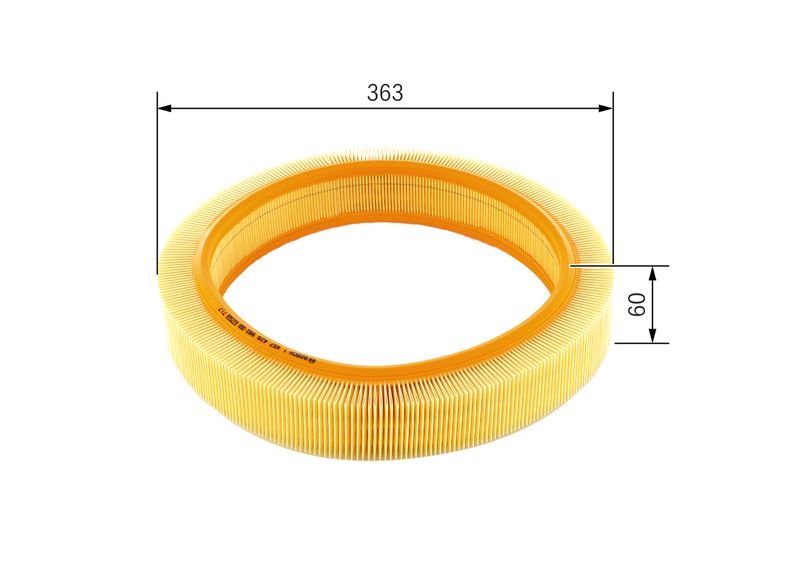 Bosch 1457429992 Air Filter - 1