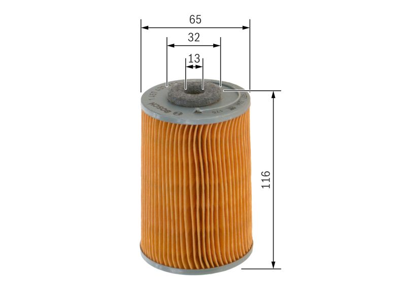 Bosch 1457431261 Fuel Filter - 5