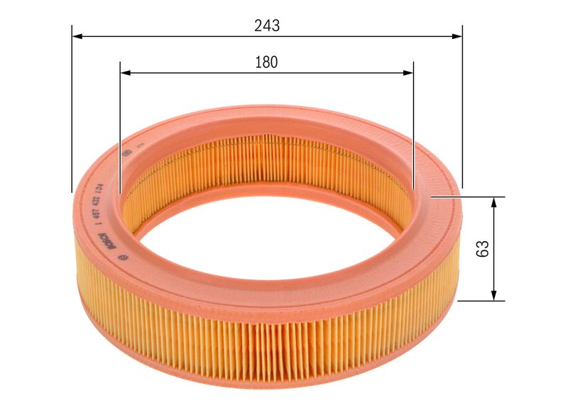 Bosch 1457432134 Air Filter - 5