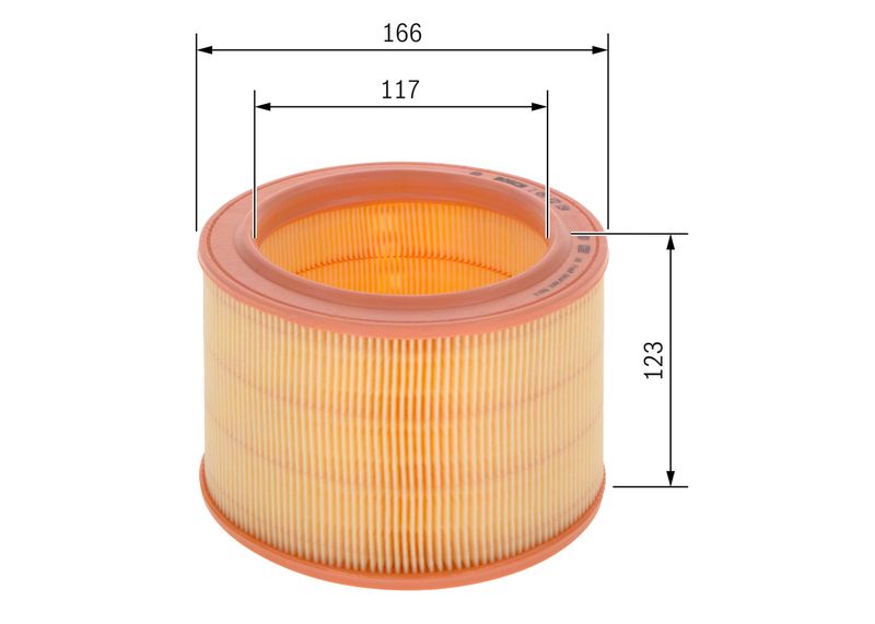 Bosch 1457432154 Air Filter - 5