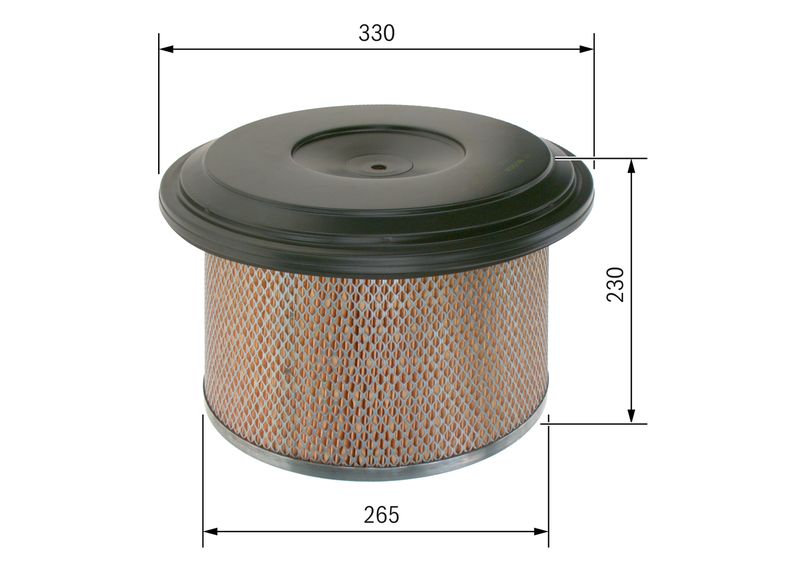 Bosch 1457432192 Air Filter - 5