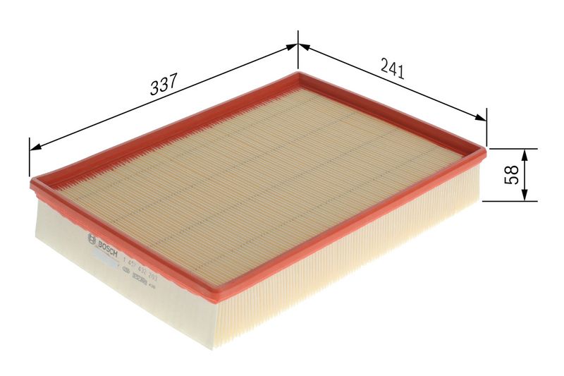 Bosch 1457432203 Air Filter - 1
