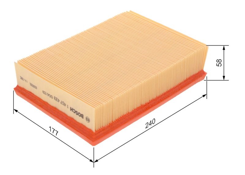 Bosch 1457433004 Air Filter - 1