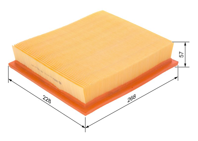 Bosch 1457433023 Air Filter - 1