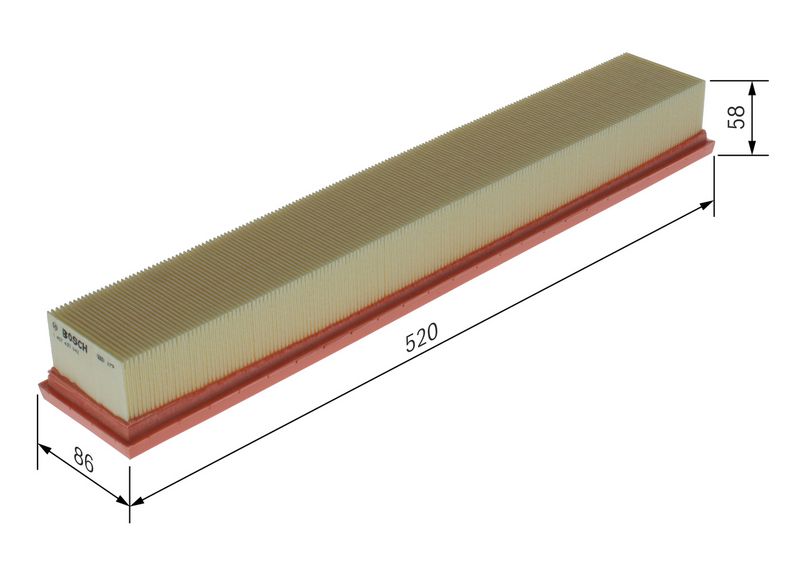 Bosch 1457433043 Air Filter - 5