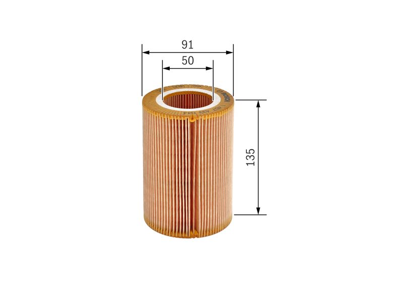 Bosch 1457433044 Air Filter - 1