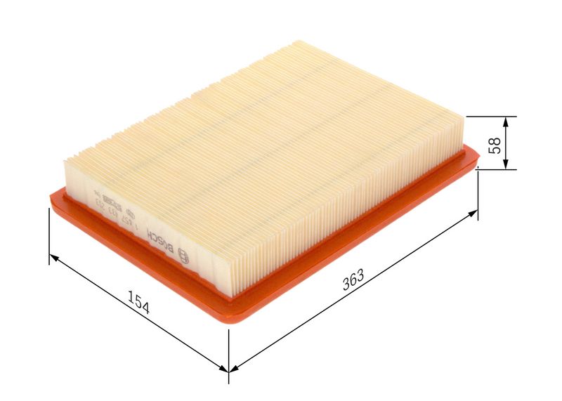 Bosch 1457433052 Air Filter - 1