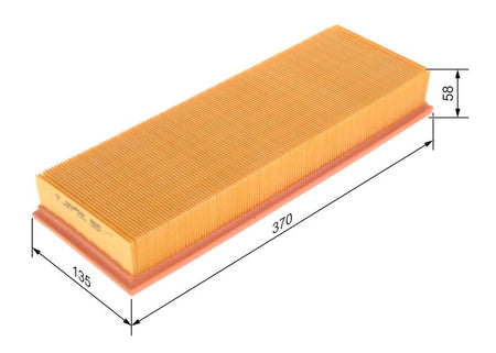 Bosch 1457433058 Air Filter - 1