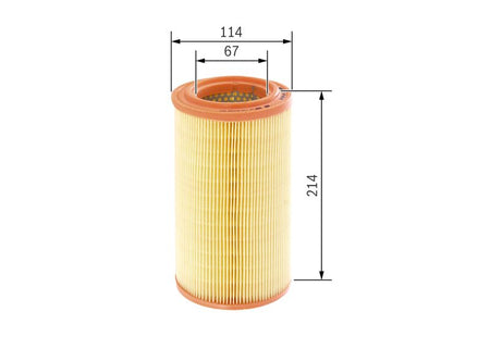Bosch 1457433077 Air Filter - 1