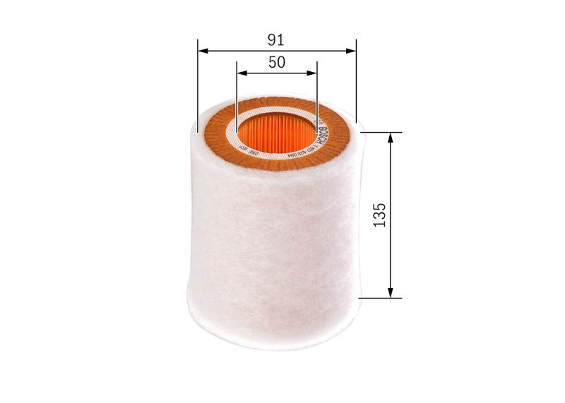 Bosch 1457433084 Air Filter - 1