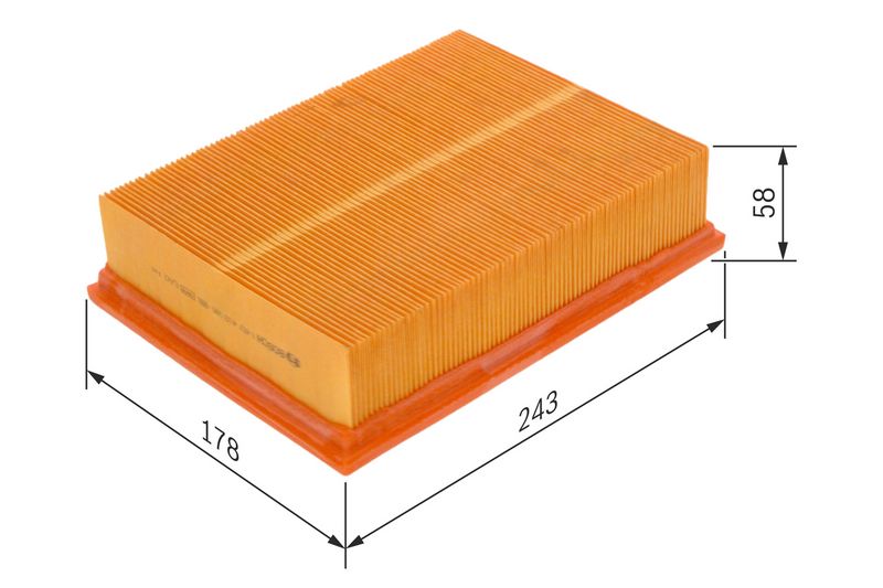 Bosch 1457433085 Air Filter - 1