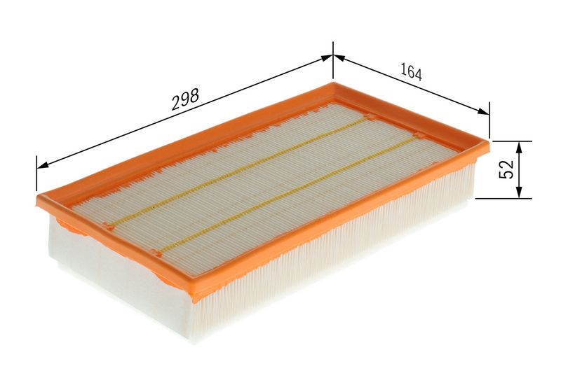 Bosch 1457433086 Air Filter - 1