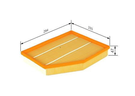 Bosch 1457433094 Air Filter - 1