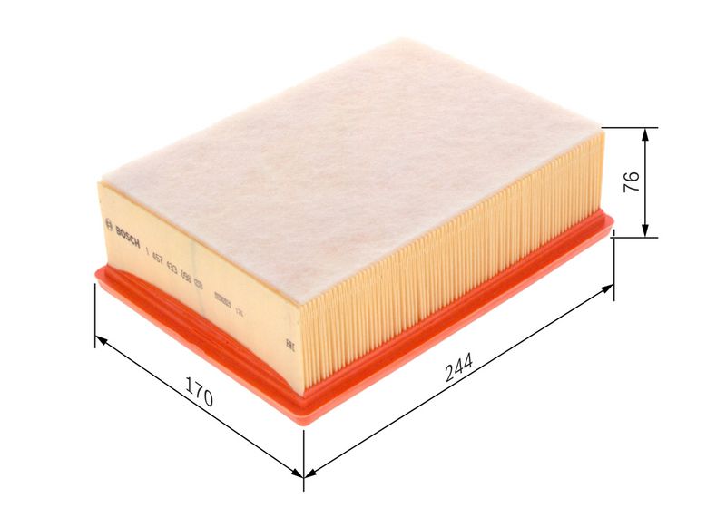 Bosch 1457433098 Air Filter - 1
