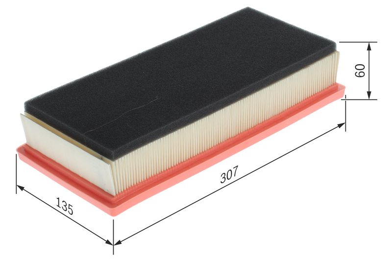 Bosch 1457433156 Air Filter - 1