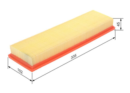 Bosch 1457433158 Air Filter - 1