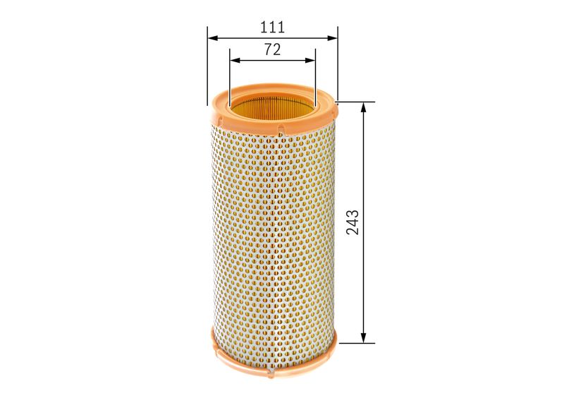 Bosch 1457433229 Air Filter - 1