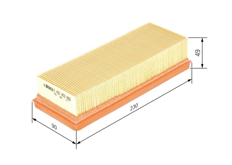 Bosch 1457433255 Air Filter - 1