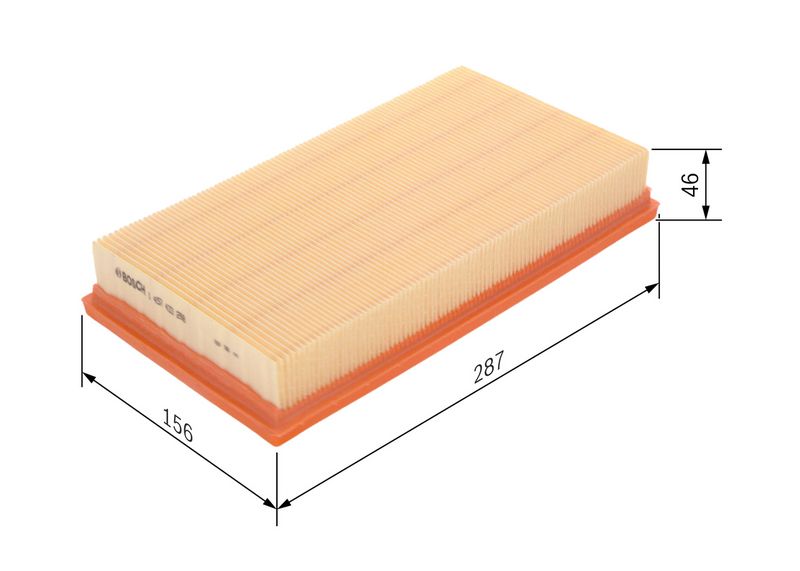 Bosch 1457433268 Air Filter - 1
