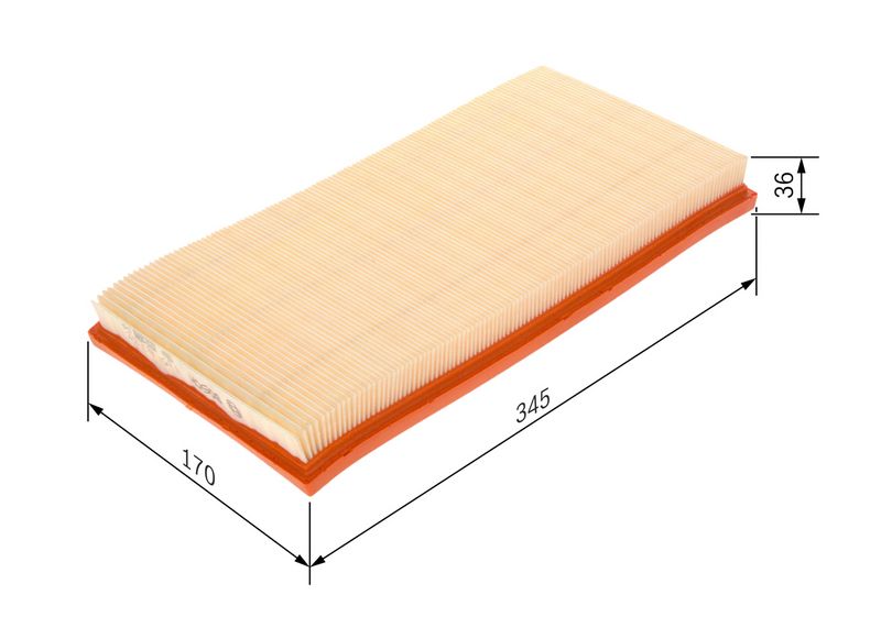 Bosch 1457433272 Air Filter - 1