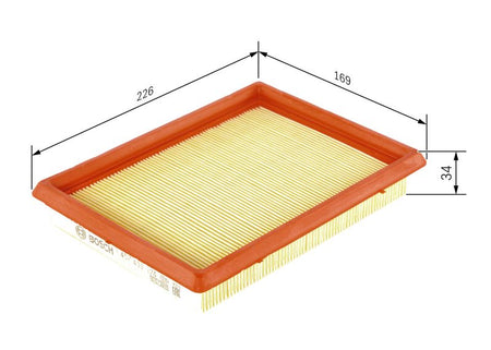 Bosch 1457433274 Air Filter - 1