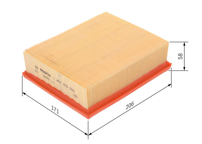 Bosch 1457433280 Air Filter - 1