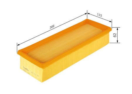Bosch 1457433297 Air Filter - 1