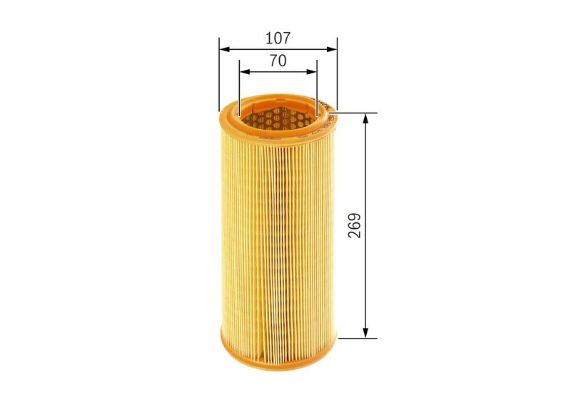 Bosch 1457433307 Air Filter - 1