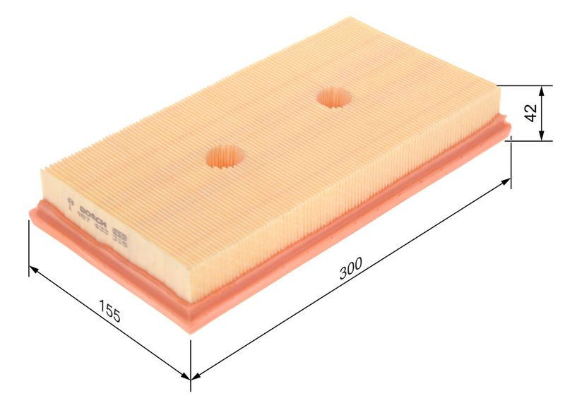 Bosch 1457433315 Air Filter - 1