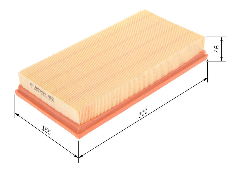 Bosch 1457433319 Air Filter - 5