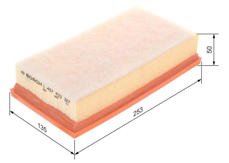 Bosch 1457433327 Air Filter - 1