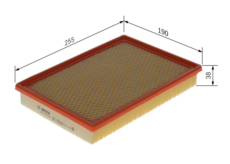 Bosch 1457433338 Air Filter - 5