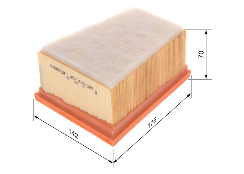 Bosch 1457433529 Air Filter - 1