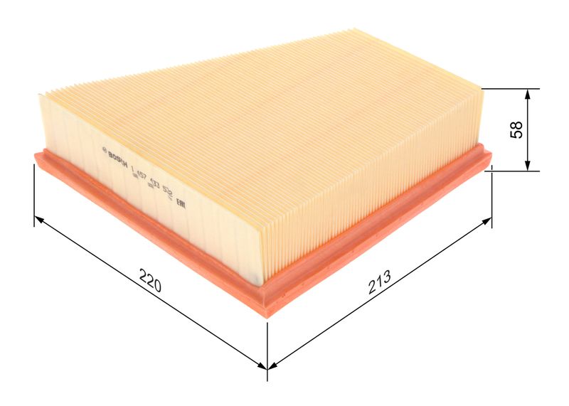Bosch 1457433532 Air Filter - 1