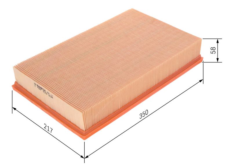 Bosch 1457433536 Air Filter - 1