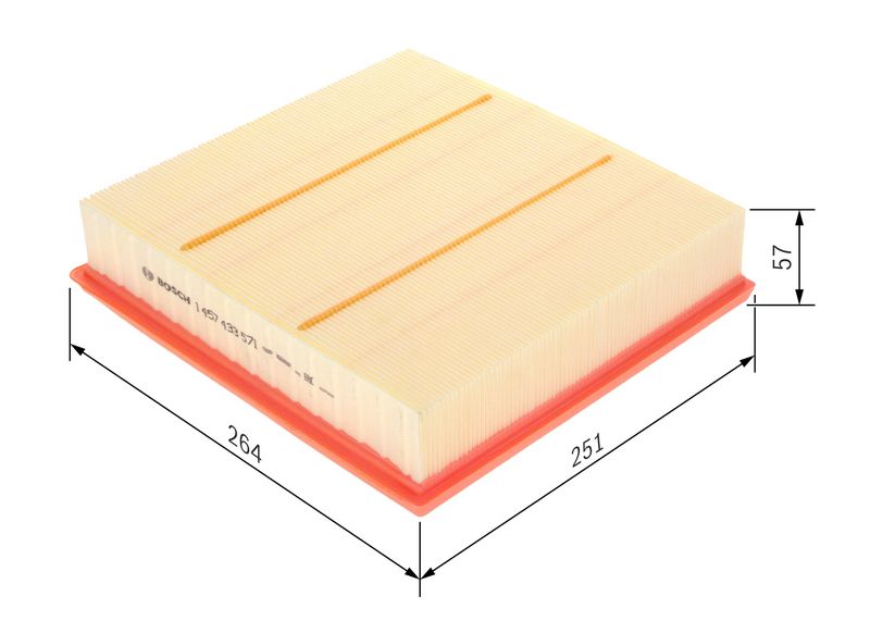 Bosch 1457433571 Air Filter - 1