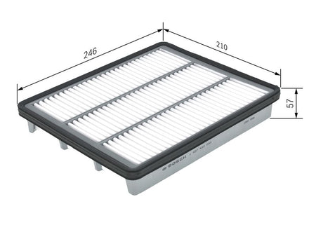 Bosch 1457433580 Air Filter - 1
