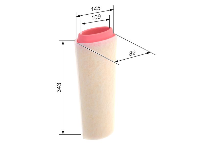 Bosch 1457433588 Air Filter - 1