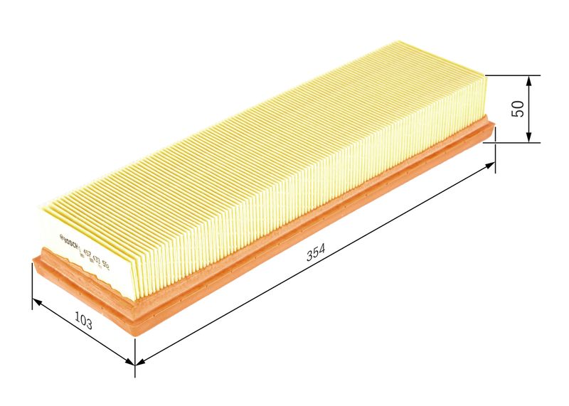 Bosch 1457433592 Air Filter - 1
