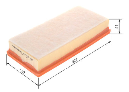 Bosch 1457433596 Air Filter - 1