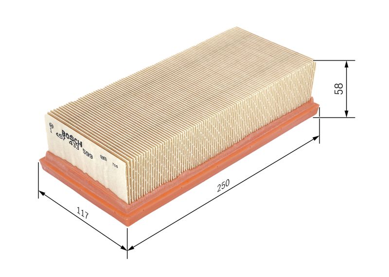 Bosch 1457433599 Air Filter - 1