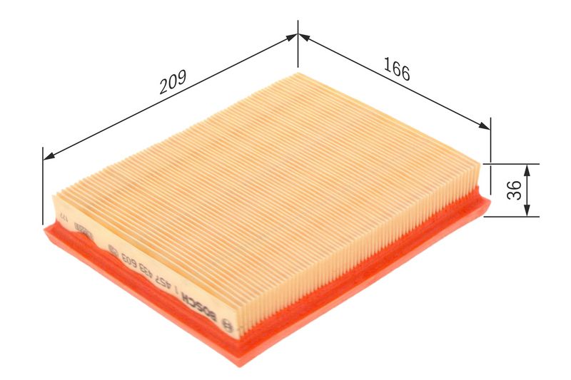 Bosch 1457433603 Air Filter - 1