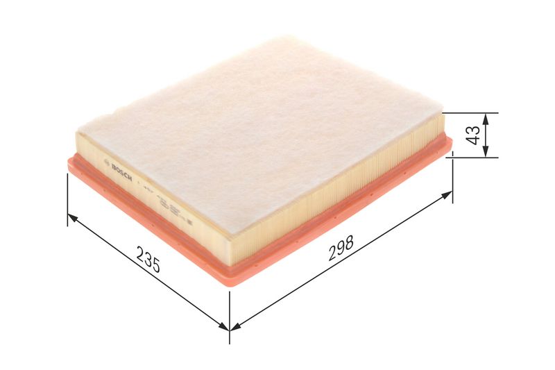 Bosch 1457433655 Air Filter - 1