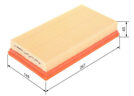 Bosch 1457433686 Air Filter - 1