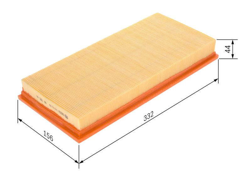 Bosch 1457433700 Air Filter - 1