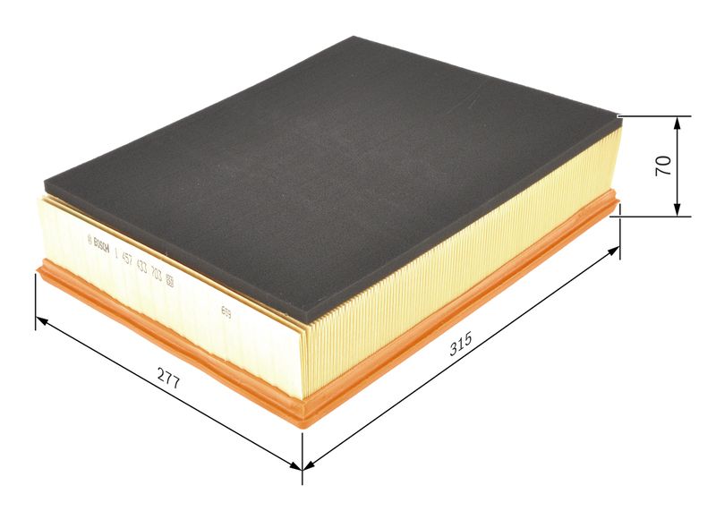 Bosch 1457433703 Air Filter - 1