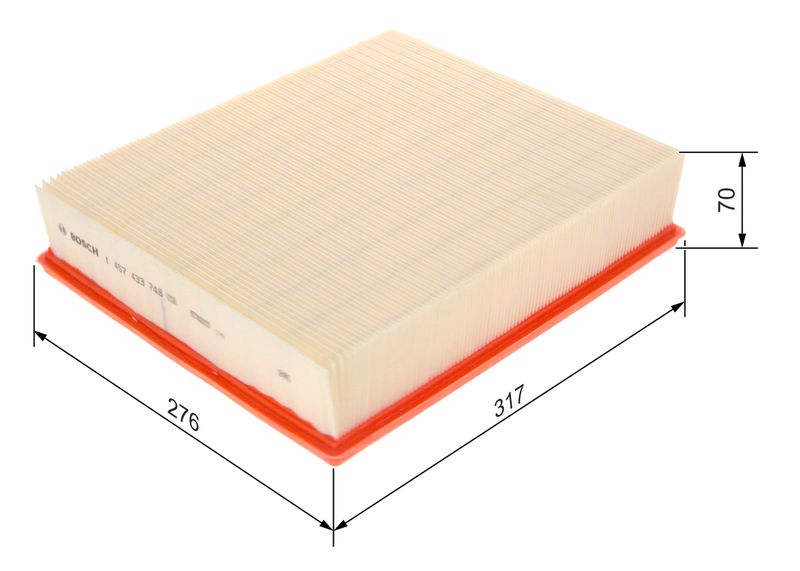 Bosch 1457433748 Air Filter - 1