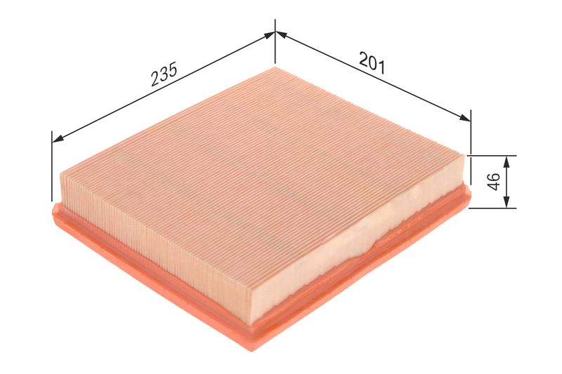 Bosch 1457433751 Air Filter - 1