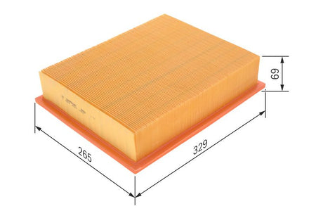 Bosch 1457433753 Air Filter - 1