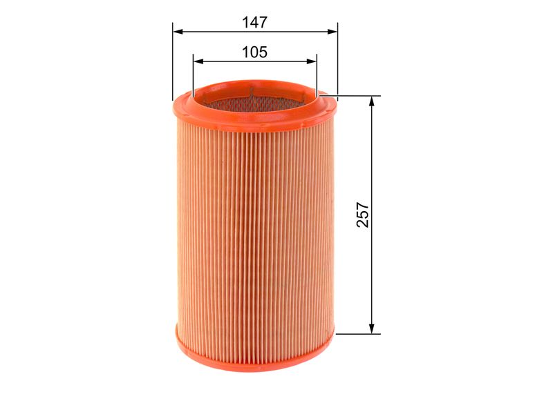 Bosch 1457433791 Air Filter - 1